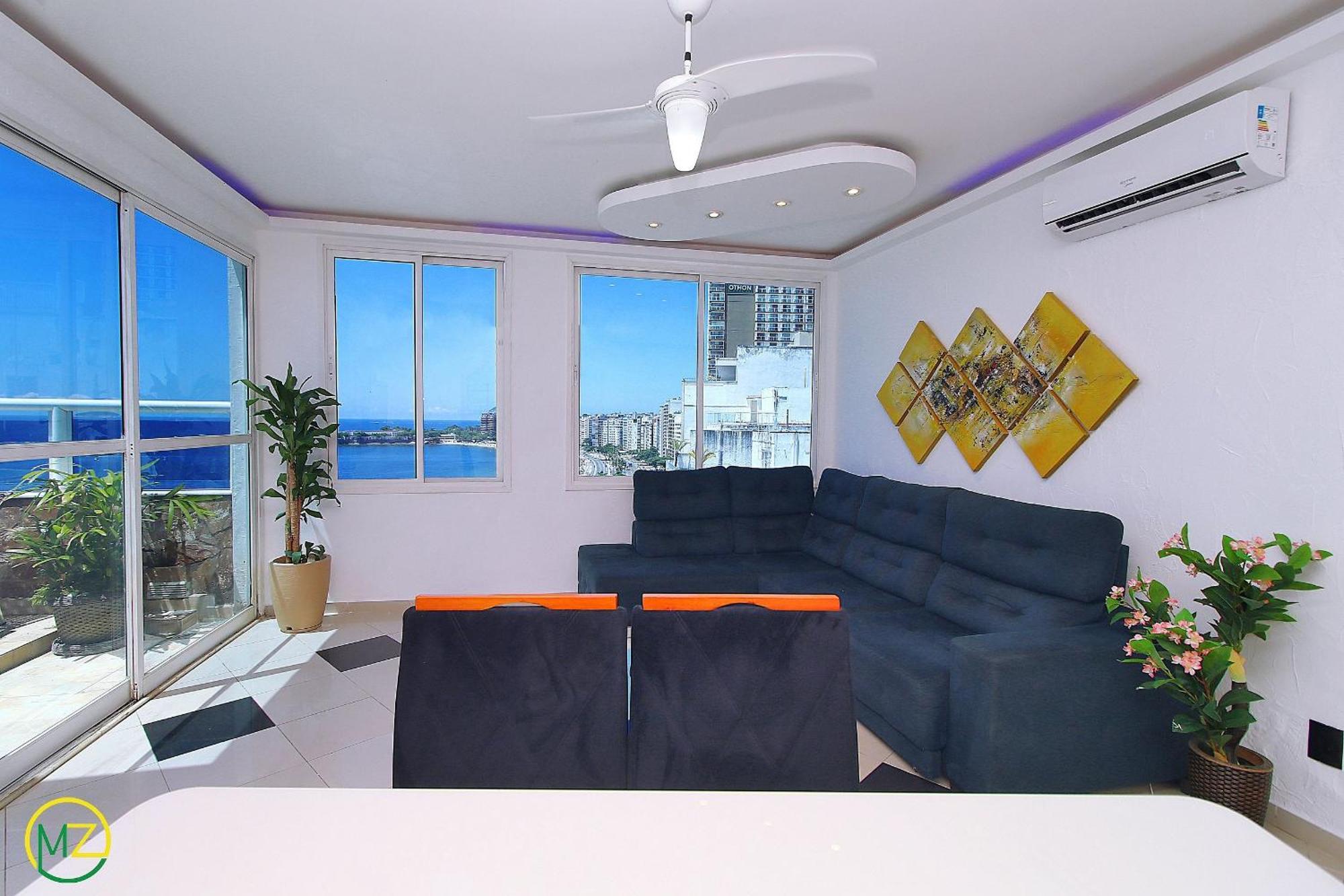 Oceanfront Penthouse With Private Pool Copacabana Apartemen