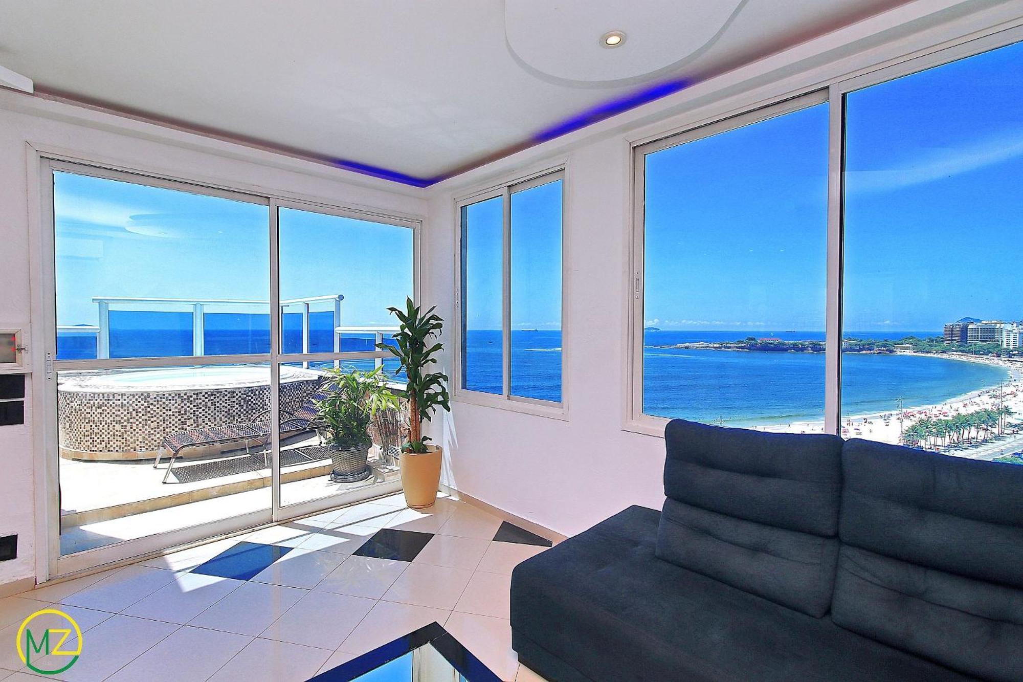 Oceanfront Penthouse With Private Pool Copacabana Rio de Janeiro