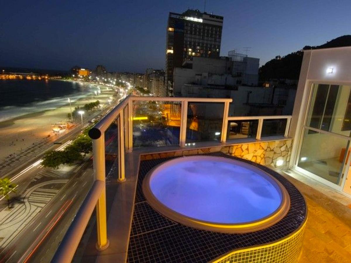 Apartemen Oceanfront Penthouse With Private Pool Copacabana *